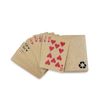 8097 Karty do gry z papieru z recyklingu | Harper